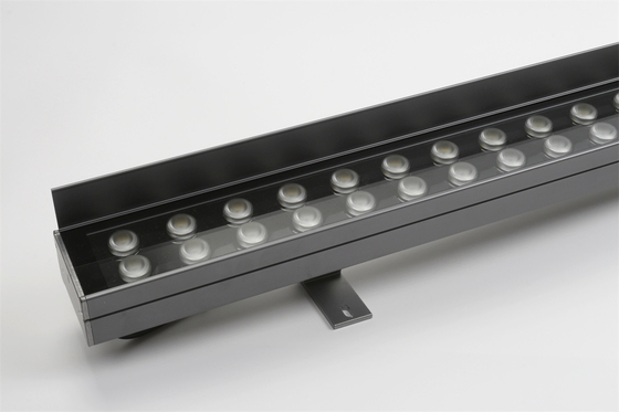 3000hours DC24V 72W Single Color LED Wall Washer With IP65 PC Material