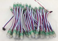 IC Model 9823 RGB LED Pixel LED Chain Light with RED Wire + white - Blue