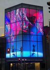 Outdoor 400pixel/m2 SMD5050 Led Mesh Video Screen 100w/m2