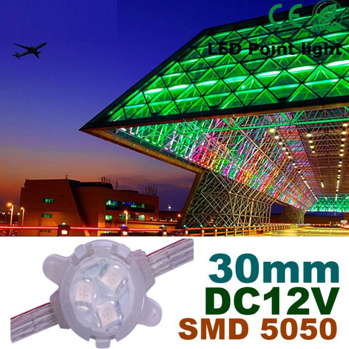 30mm DC12V RGB Full Color LED Pixel Module with DMX512 Control 0