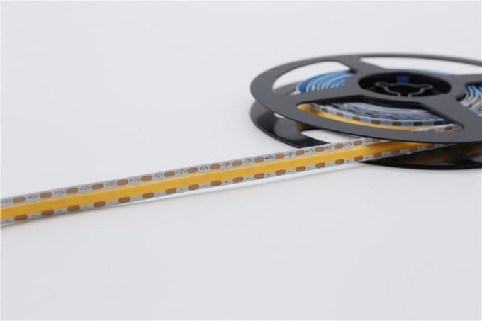 Cob Led Strip Led Tape Light CRI90 12v 24v Flexible White Dotless Luces Flip Chip 0
