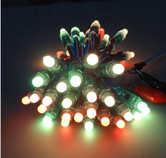 Miracle Bean 12mm 0.3W RGB WS2811 1903 Digital Pixel DC5V  Led Pixel Light For Christmas Decoration 0