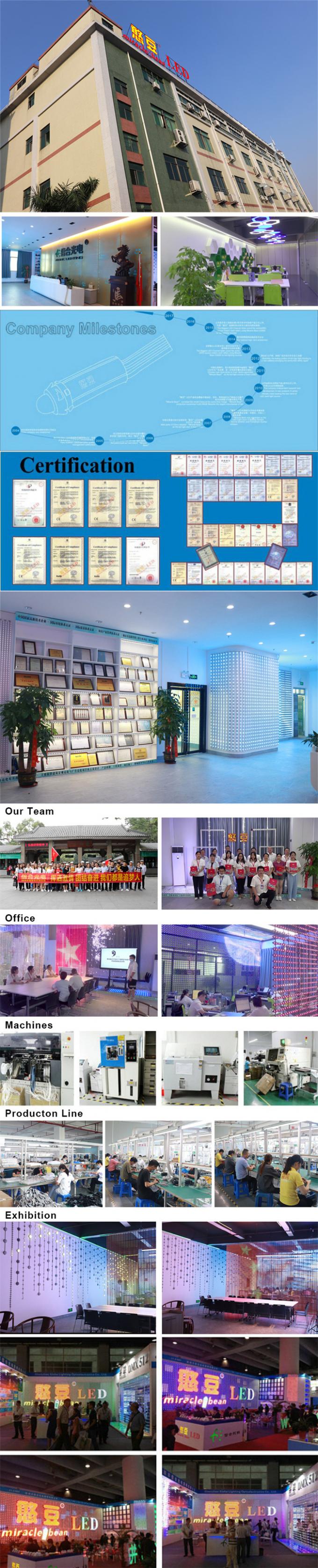 Super Slim Transparent LED Film For Retail Store Advertising P10 DC5V ...