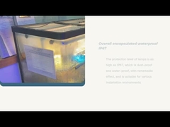 Round 30mm SMD2835 Waterproof Led Christmas Lights Epistar