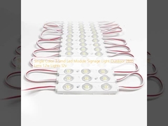 Single Color 3 Smd Led Module Signage Light Outdoor 2835 Lens 1.2w Lights 12v