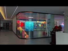 led flexible transparent screen