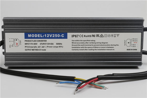12V 24V AC To DC 20.8A 250W  Switching Power Supply