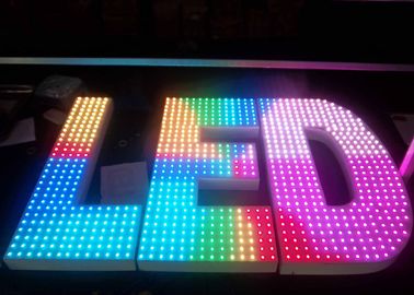 Outdoor LED Channel Letter Advertising LED Signs for Company , 1 Meter High