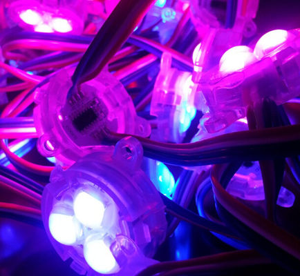 30mm SMD 5050 12V rgb led pixel with full color-----11 years manufacturing experience