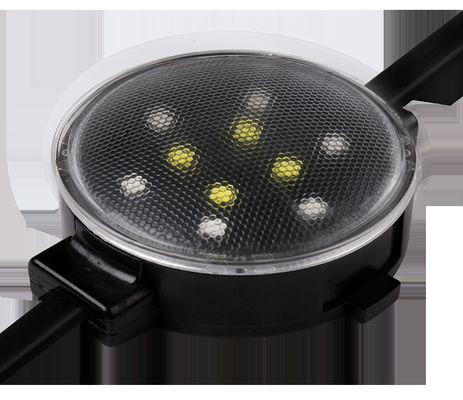 Customized IP67 LED Point Light 2W 24V 50mm RGBW For Outdoor