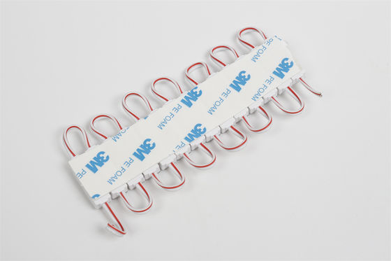 Outdoor IP67 DC 12v Waterproof Lighting Sign Module 2835 Lens 1W Light Injection 2 SMD LED Module