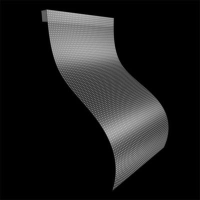 Transparent Glass P10 LED Display Screen Adhesive LED Transparent Film Screen