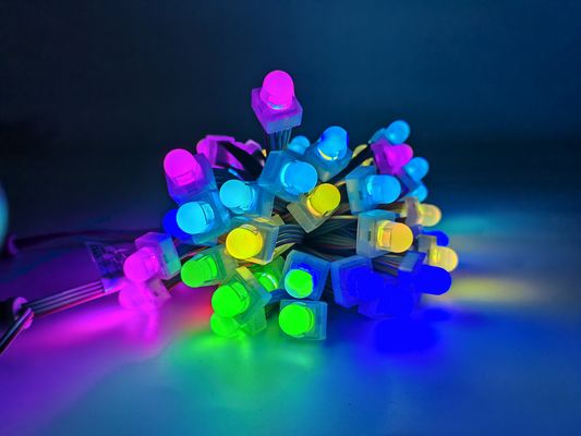 Square LED Pixel Module Light 12mm 0.3W DC12V 160 Degree for Customized Needs