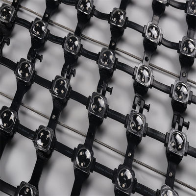 LED Mesh Display Screen Full Color Flexible P50 Waterproof Led Mesh Screen