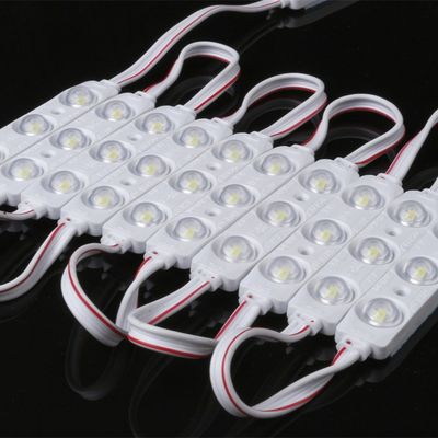 LED Light Module For Outdoor Decoration With 3 Lens Inject And Waterproof 1.5W Power Consumption