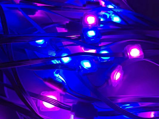 Wholesale Holiday Lights Kits Spi Led Pixel Aluminum Track Point LightsHouse Eave Decoration Christmas Light Eaves Light