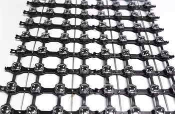 Outdoor programmable P125 led grid pixel screen advertising mesh screen light