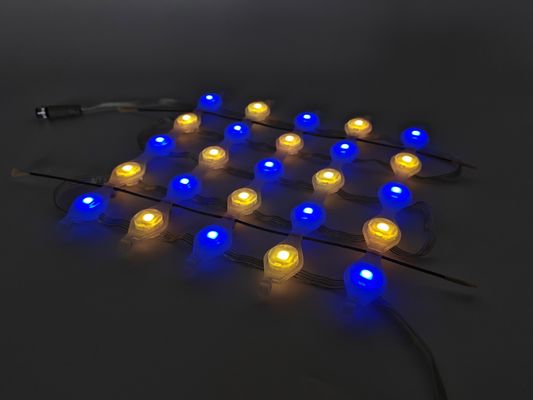 Building Facade Lighting Soft Led Mesh Screen Outdoor Flexible LED Curtain For Building