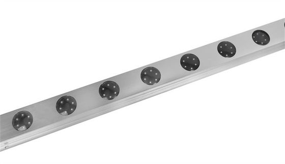 Outdoor LED Pixel Point Light Aluminum Channel Profile Track 50mm Diameter IP67 Waterproof Building Lighting