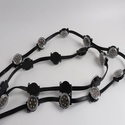 Direct Marketing Programmable Waterproof Advertising Sign Colorful Changing Point Lights Lighting Track