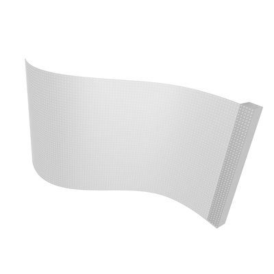 Ultra Display P10 DC5V Flexible Indoor Screen LED Transparent Film Screen on Glass Window Advertising LED Screen