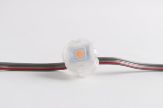 19.83mm 5V SMD5050 IP67 0.3W Waterproof LED Point Light Flexible 120 Beam Angle PC Material Lighting
