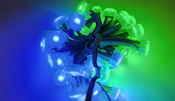 Outdoor IP67 Waterproof 19.83MM RGB Pixel Smart Eave Light with DMX512 Control