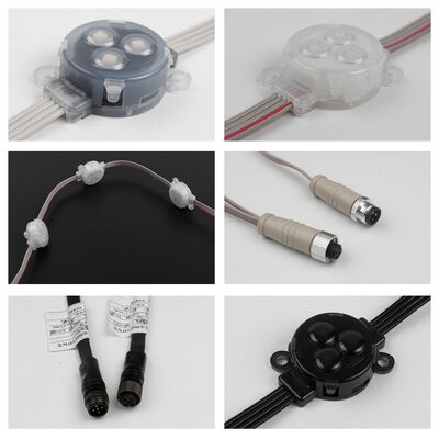 50mm RGB DC48V IP67 Waterproof LED Pixel Light for Outdoor Facade Lighting