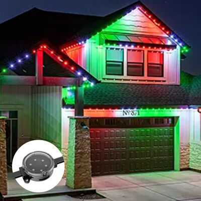 40mm Smart Addressable LED Pixel Light IP67 Waterproof High Brightness Outdoor Facade Media Wall Lamp