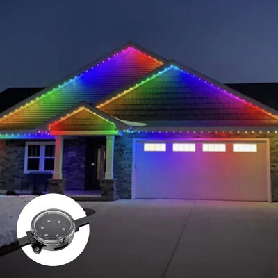 Hot Product 48V LED Point Light Source RGBW Ferris Wheel Dedicated Ambient Light, IP67 Protection, DMX512 Control