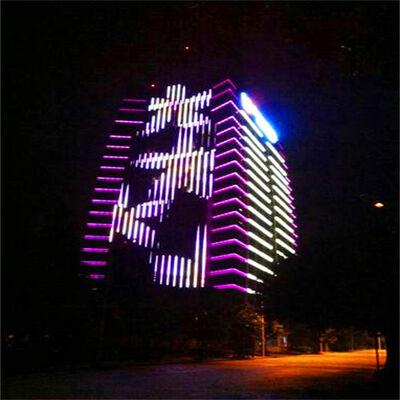 Permanent Outdoor RGB LED Point Light 40mm IP67 DC24V Building Facade Roof Eave Villa Garden Storefront for Wholesale