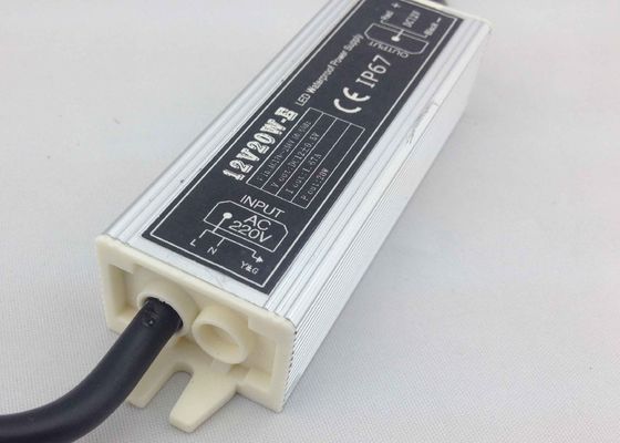 High Reliability Waterproof LED Power Supply IP67 20 watt CE ROHS