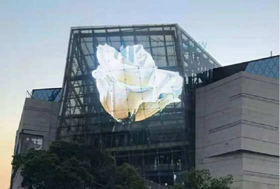 160° Light Angle SMD 5050 LED Mesh Screen for Permanent Customized Outdoor Advertising