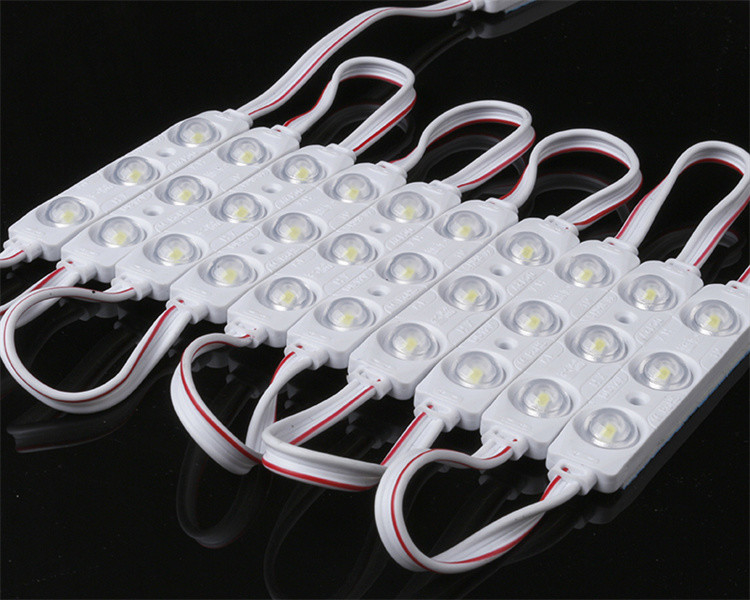 High Power 12v 3Leds Module 0.6w Outdoor smd2835 Sign Module Light Box RGB Injection Led Modules