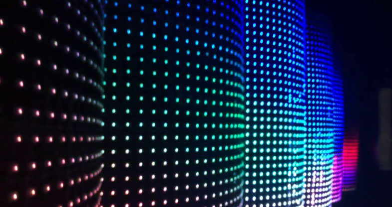 P100 LED Point Light Source Screen Full-color Advertising Screen Dmx512 ...