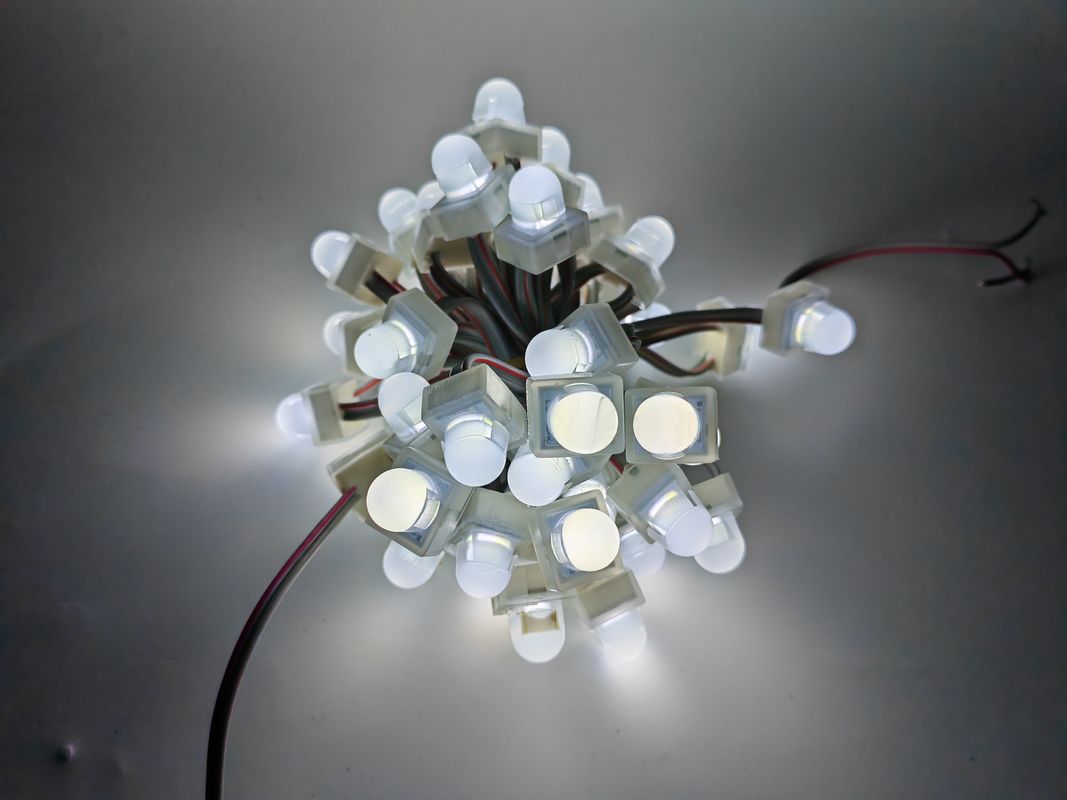 Square LED Pixel Module Light 12mm 0.3W DC12V 160 Degree for Customized ...