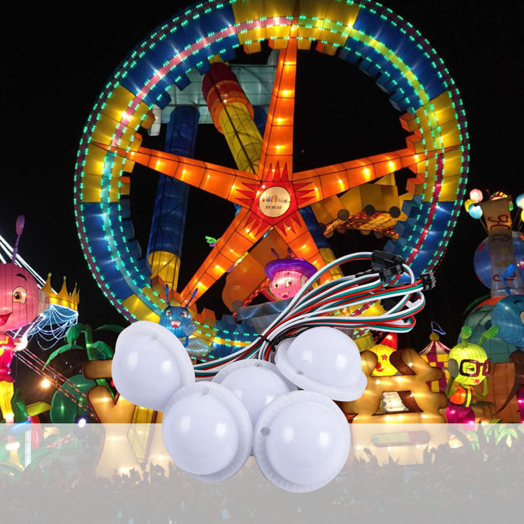 LED Amusemen Lamp Park Light 60mm 5050RGB 2W DC12V Decorative Lights