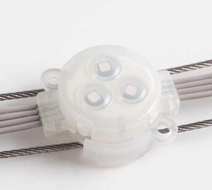 Outdoor DMX512 Paralleled RGB Light String LED Pixel Module With PC ...