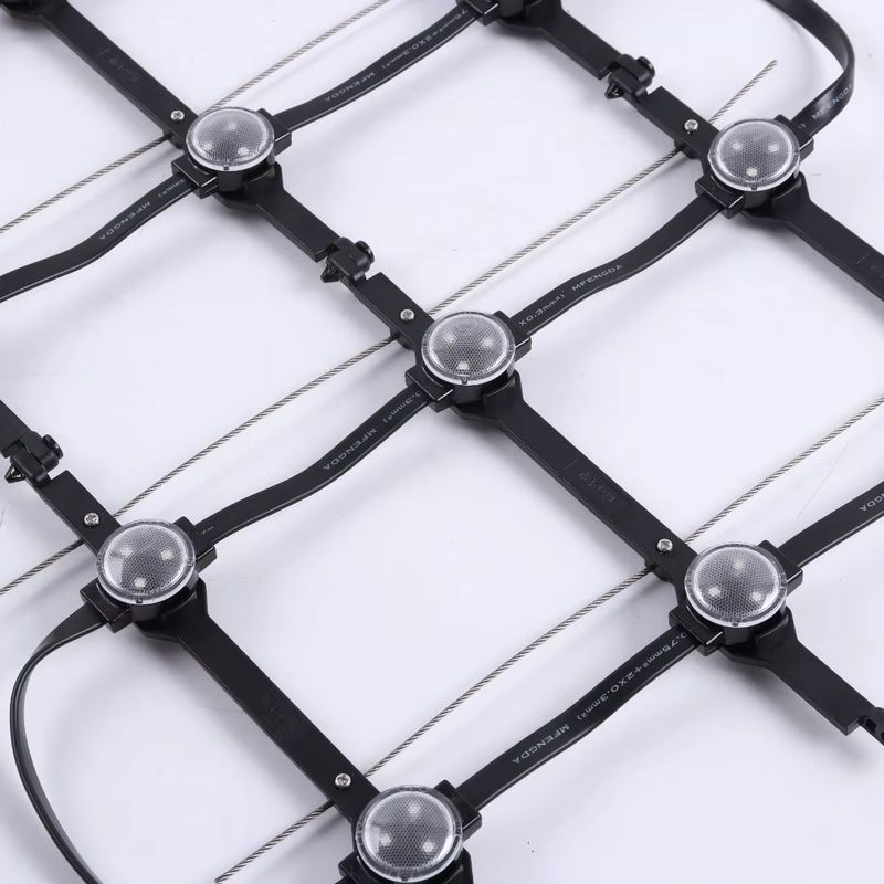 High Quality Flexible Led Pixel Mesh Screen Outdoor Building Media ...