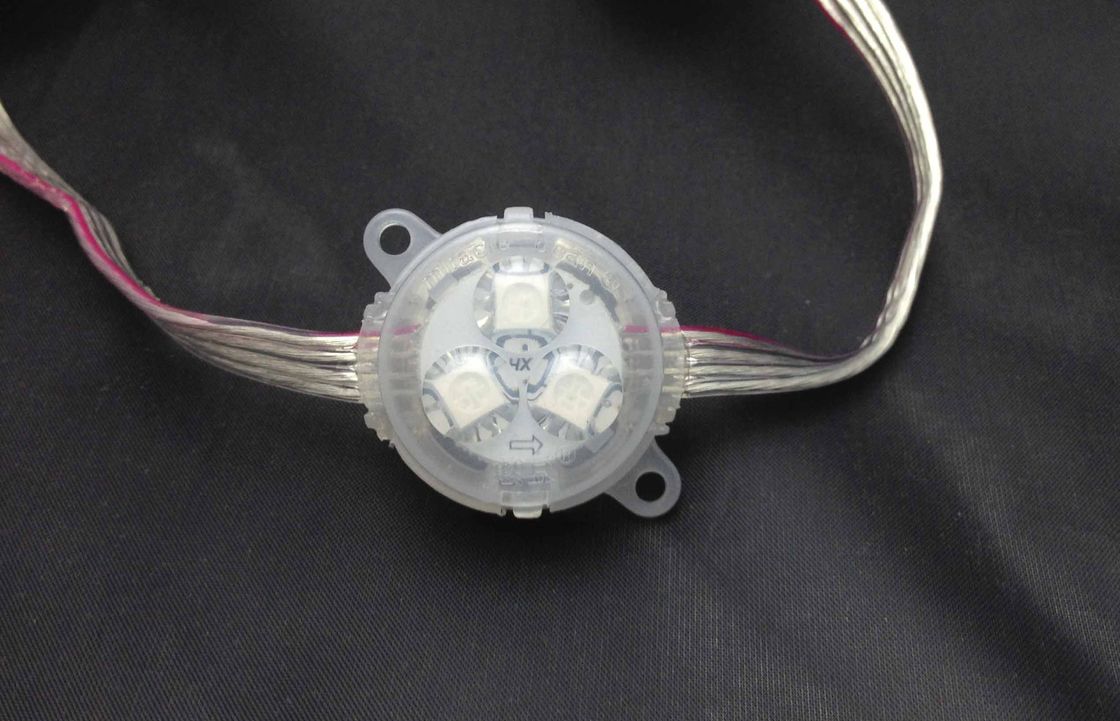 Outdoor DMX512 Paralleled RGB Light String LED Pixel Module With PC ...