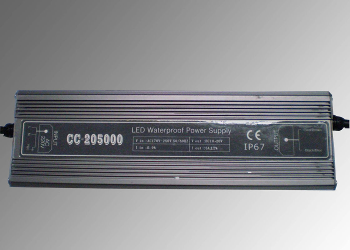 5000mA DC 10V - DC 20V Constant Current LED Power Supply For LED Flood Light