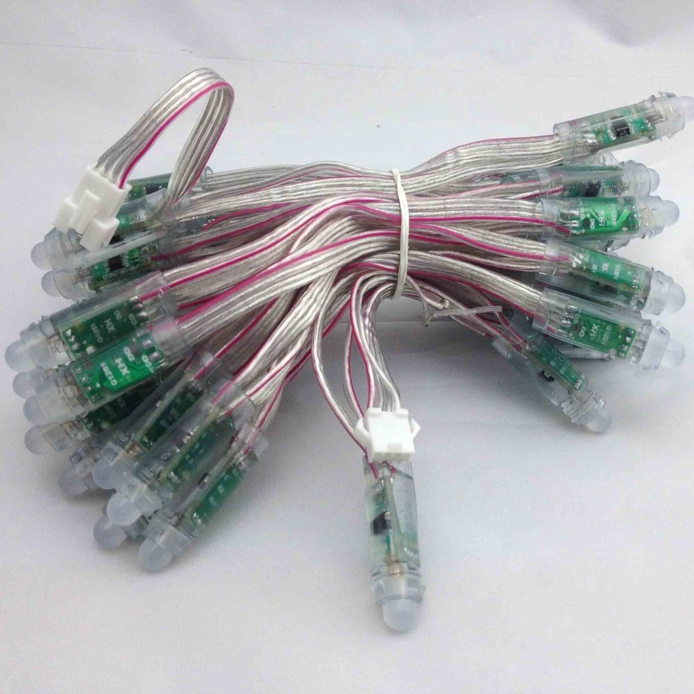 Waterproof 5V RGB Full Color 12mm LED Pixels Light with IC16716