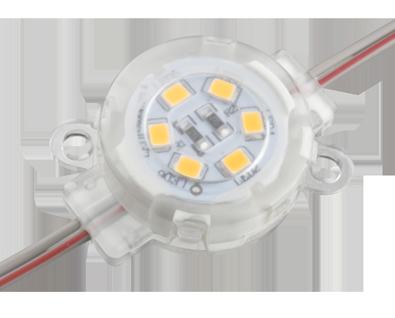 Outdoor Single Color 30mm LED Point Light IP67 Waterproof 0.6W 12V 30mm ...