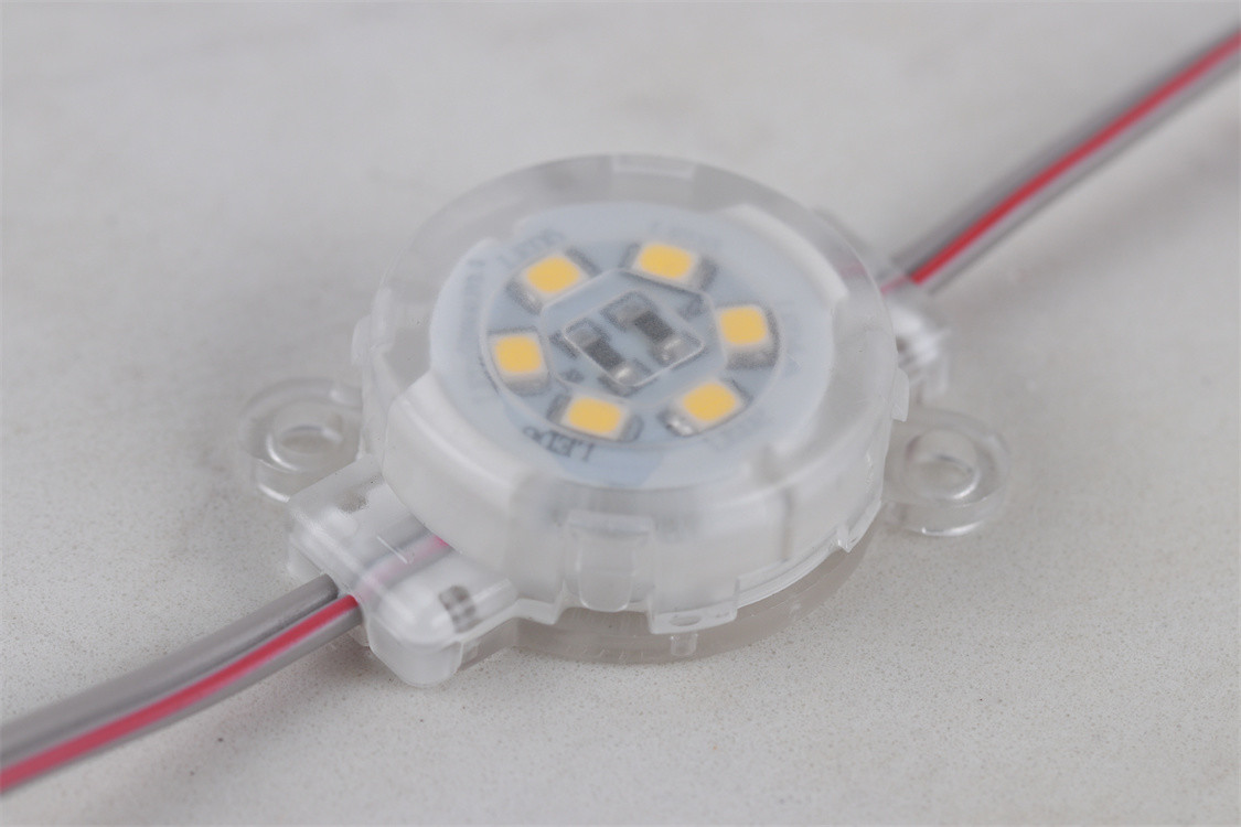 0.6W DC12V Single Color LED Light Point Waterproof IP67 30mm