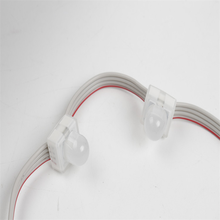 IP67 Waterproof 5V 12V Square12mm Light RGB String Christmas LED Light ...