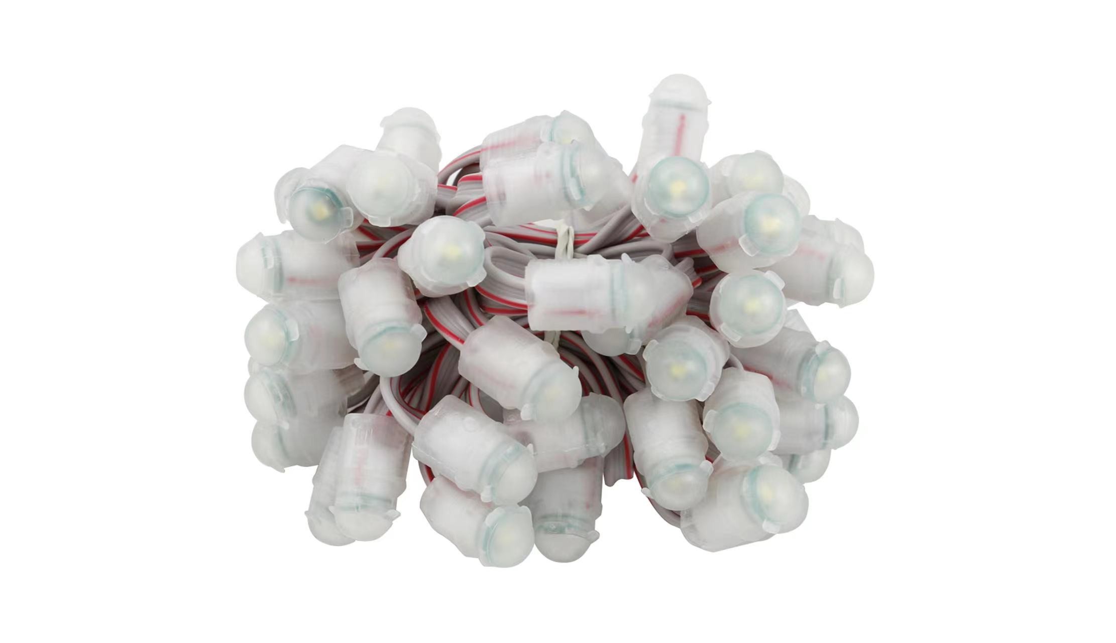 DC12V 0.2W Waterproof IP67 Single Color 9mm LED Exposed Light String ...