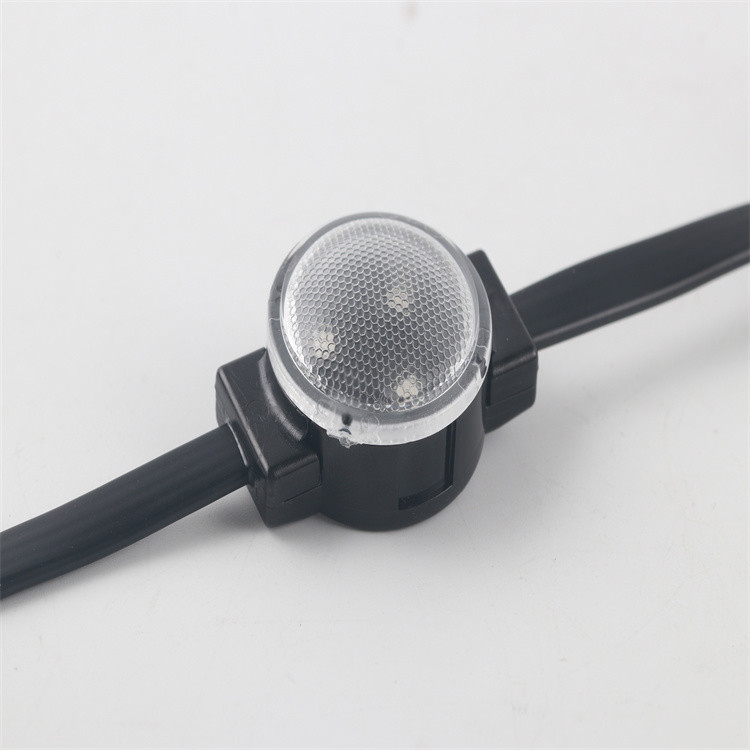 IP67 Addressable 24V 30mm DMX RGB RGBW LED Dot Pixel Point Module Wall ...