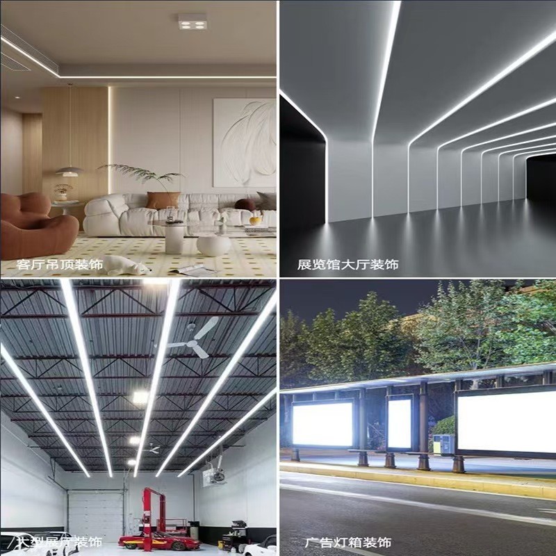 Flexible Wall Washing Light Strip LED Backlight 24V SMD 2835 48LEDS ...