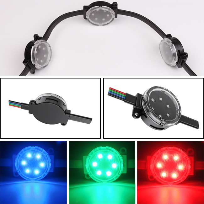 Addressable RGB Aluminum Led Point Light Source IP67 Aluminum Profile ...