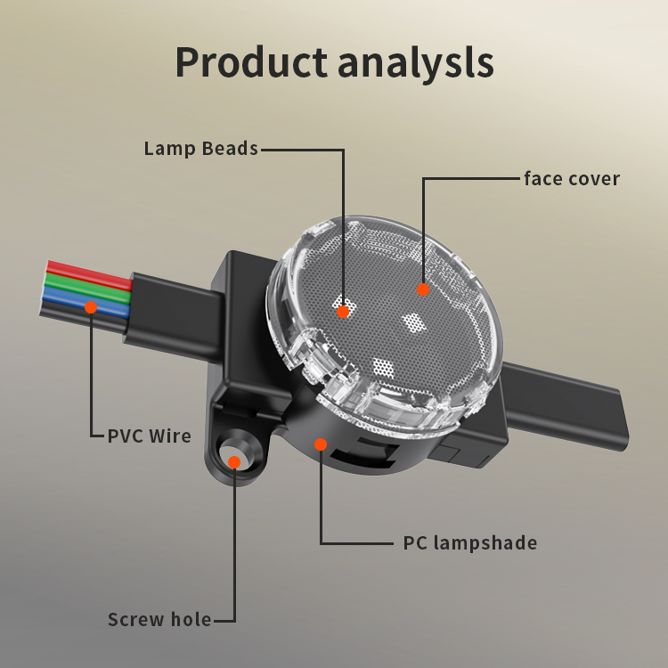 25mm IP67 Waterproof LED Point Light